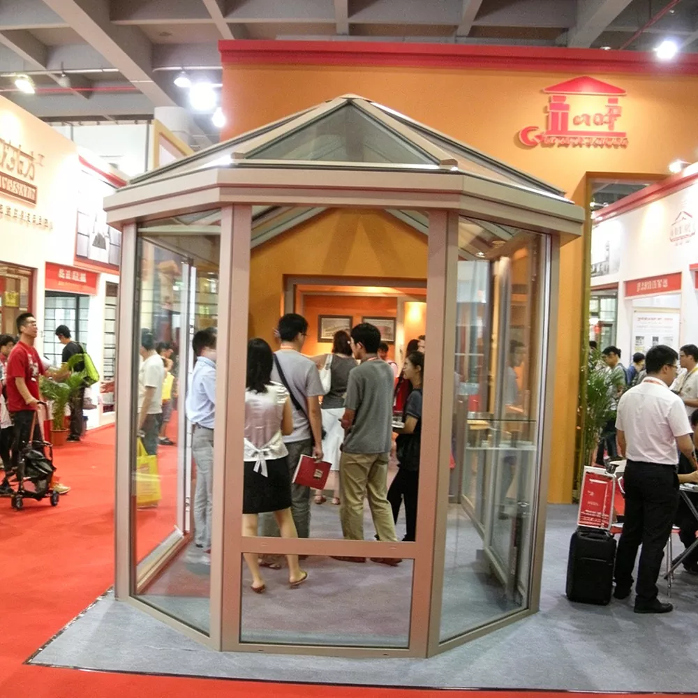 Phòng tắm nắng mái kính hợp kim nhôm