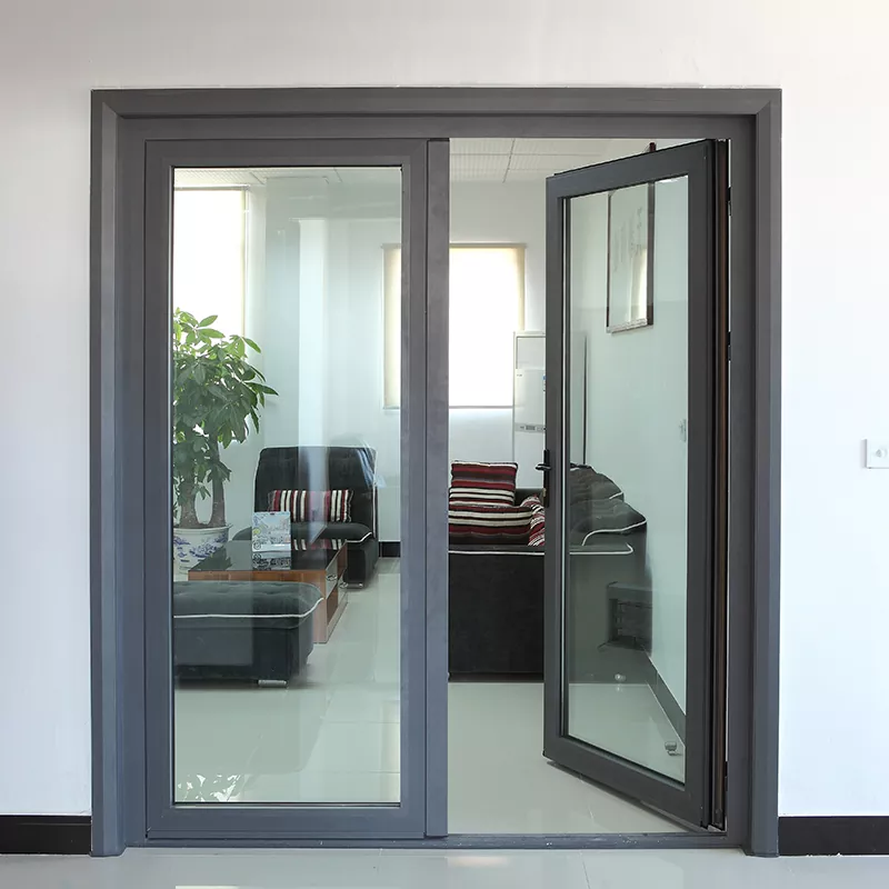 Cửa xoay ban công cách nhiệt bằng hợp kim nhôm