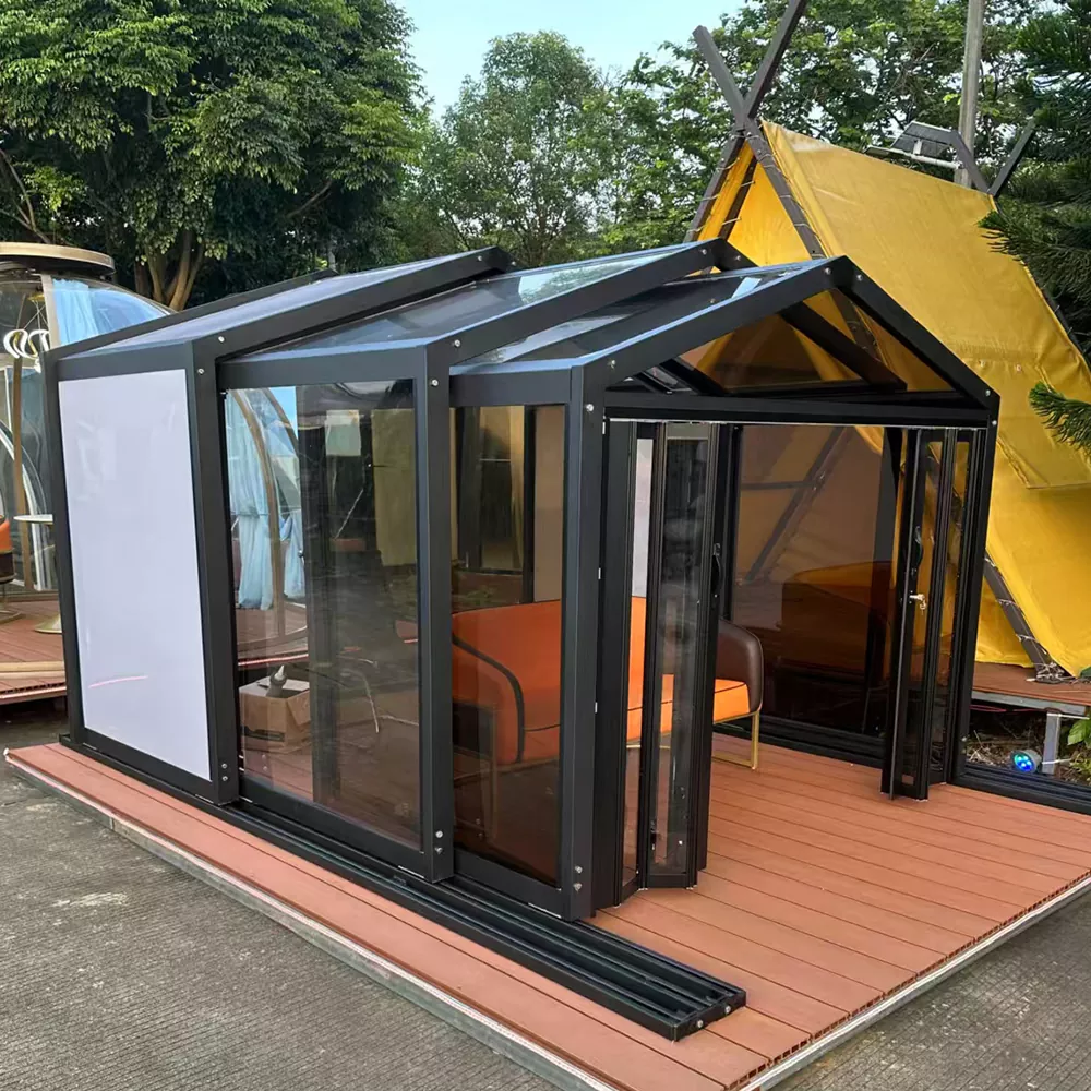 Phòng tắm nắng có thể thu vào tự động