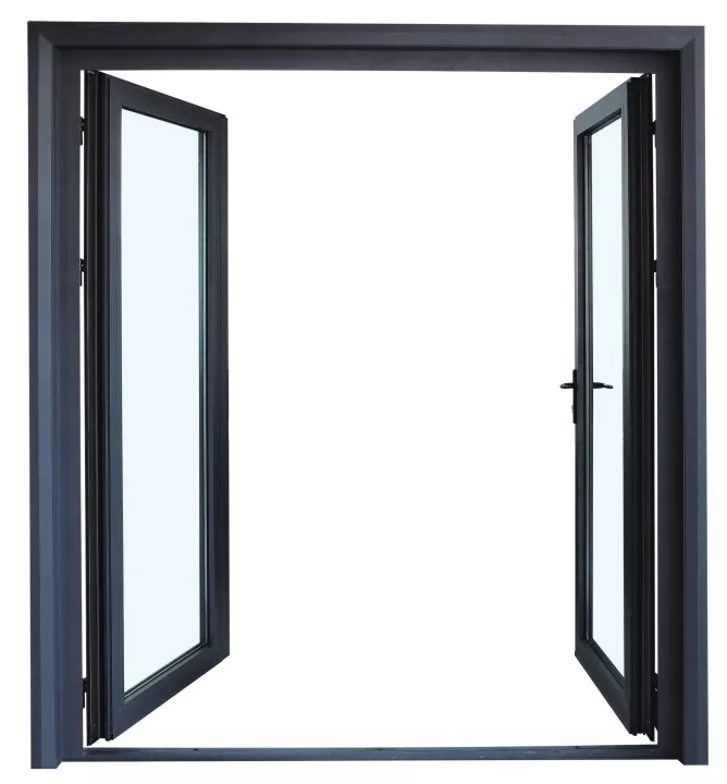 Cửa xoay hợp kim nhôm cách nhiệt