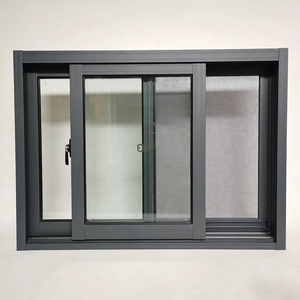 Cửa sổ hợp kim nhôm không cách nhiệt có gạc